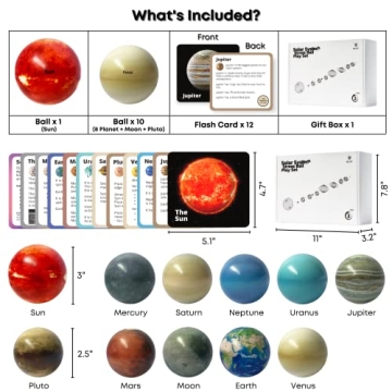 Engaging Solar System Stress Ball Set: Fun & Educational Toys