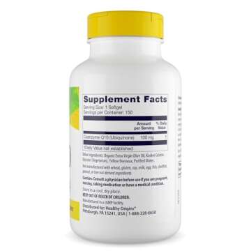 Affordable Healthy Origins CoQ10 100 mg - Heart & Energy Support