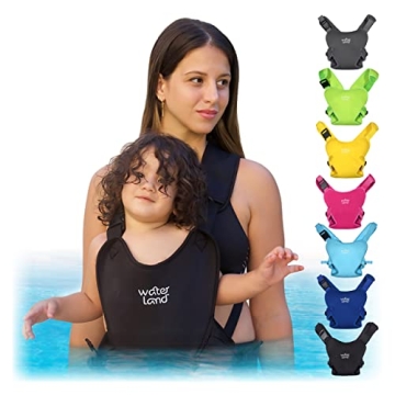 WaterLand Baby Carrier - Innovative Carrier You Can Use Both in Water & Land - Waterproof Infant Che...