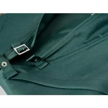 Zhazieon Prince Flynn Rider Cosplay Shirt Vest Pants Belt Adult Eugene Fitzherbert Costume Halloween Outfit (Green, Large)