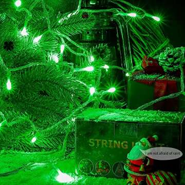 Oopswow 100 LED Fairy String Lights for Festive Decor