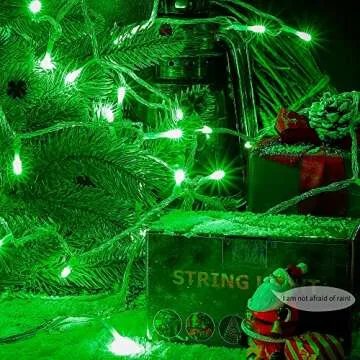 Oopswow 100 LED Fairy String Lights for Festive Decor