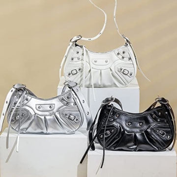 Stylish SKMQAKU Women Rivet Handbags for All Occasions