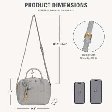 GASSDA Woven Bag - Stylish Multi-Functional Handbag for Women