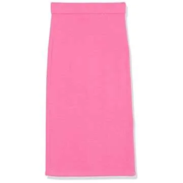 Omari Cozy Sweater Skirt for Effortless Style in Pink
