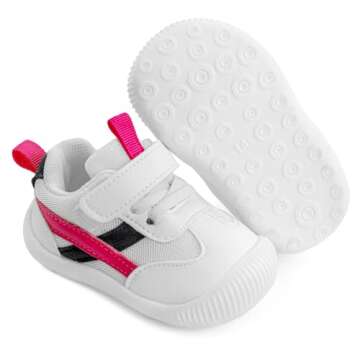 Baby Shoes Boys Girls First Walkers Cute Animals Toddler Sneakers Prewalkers Rubber Sole