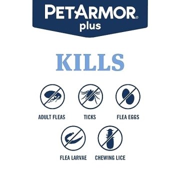 PetArmor Plus Cat Flea and Tick Treatment, Fast Acting