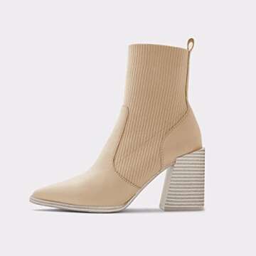 Stylish Lvemas Women's Chunky Heel Ankle Boots