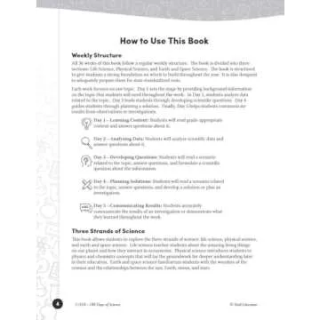 180 Days Science Workbook for 4th Graders - Engage & Learn