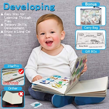 Busy Book - Educational Toys for Kids Aged 2-4