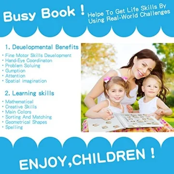 Busy Book - Educational Toys for Kids Aged 2-4