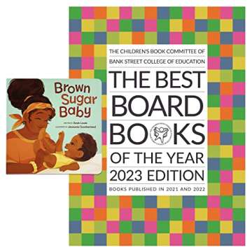Brown Sugar Baby Board Book - Beautiful Story for Mothers and Newborns, Ages 0-3