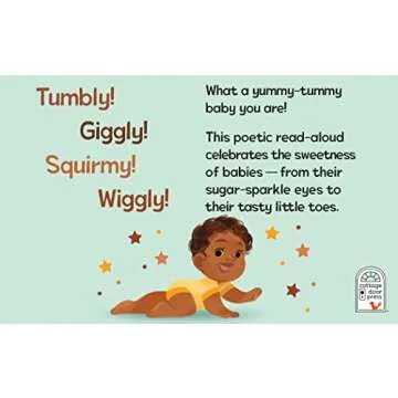 Brown Sugar Baby Board Book for Mothers and Newborns