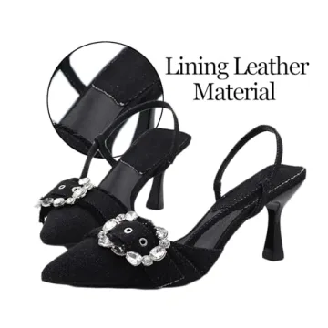 Elegant Denim Kitten Heels - Stylish Women's Pumps