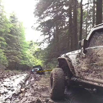 JCHL 20,000 lbs Tow Strap for Vehicles Heavy Duty Recovery Rope