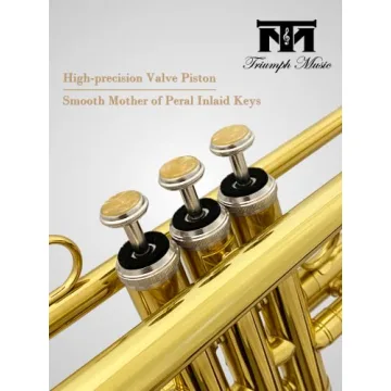 Quality Triumph Bb Trumpet Set for Beginners with Accessories