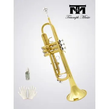 Quality Triumph Bb Trumpet Set for Beginners with Accessories