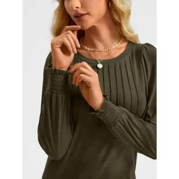 Trendy Long Sleeve Casual Tops for Women 2024
