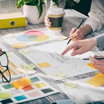 Transparent Sticky Notes 500 Pcs MIUTME Waterproof Memo Pads