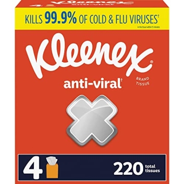 Kleenex Anti-Viral Tissues for Home and Office Protection