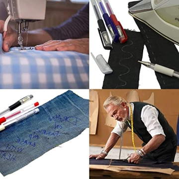 JANYUN Heat Erasable Fabric Marking Pens with Refills
