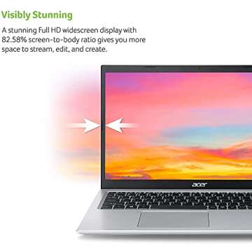 acer 2022 Aspire 5 Slim Laptop, 15.6 inch FHD IPS Display, 11th Gen Intel Core i3-1115G4 Processor (Beats Ryzen 3 3250U), WiFi 6, Amazon Alexa, Windows 11 Home in S Mode (12GB RAM | 512GB SSD)