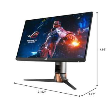 ASUS ROG Swift 360Hz 24.5" Gaming Monitor - 1080P HDR