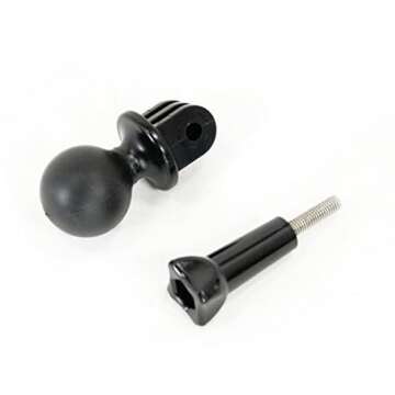 Action Mount Sport Camera Adapter w/1" Ball for RAM Mounts - Universal Conversion Adapter | This Ver...