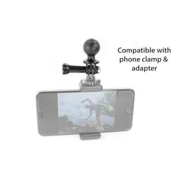 Universal Action Mount Adapter for Sport Cameras and RAM