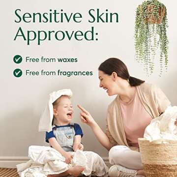 Eco-Friendly Cleanomic Earthfresh Fragrance-Free Dryer Sheets