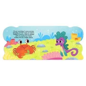 Ocean Days with Crab - Touch and Feel Board Book - Sensory Board Book