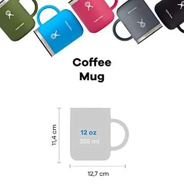 Hydro Flask 12 oz. Steel Mug with Insulated Press-In Lid