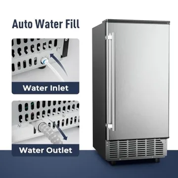 ICEVIVAL Ice Maker Machine - 80Lbs Daily Output