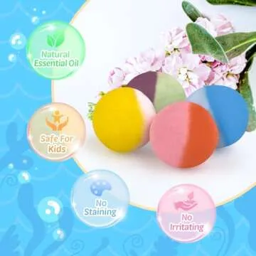 48pcs Kids Bath Bombs with Surprise Toys - Perfect Gift Set