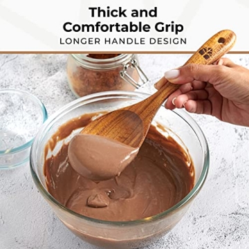 Teak Wood Cooking Utensils Set – 6 Pcs