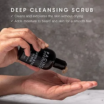Pacinos Beard and Face Exfoliating Scrub for Men
