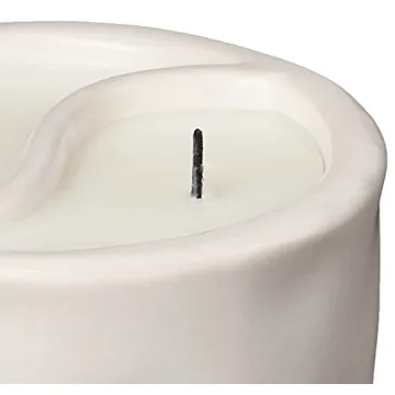 Paddywax Yin Yang Candle Black Salt Teakwood 11-Ounce