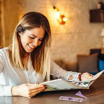 Cobee Dried Flower Bookmarks - Unique, Handmade Floral Page Markers