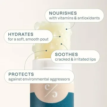 Cliganic Organic Lip Balm Set - Moisturizing 6 Flavors Available