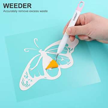 CAREGY Vinyl Weeding Tool Kit - 3 Essential Tools