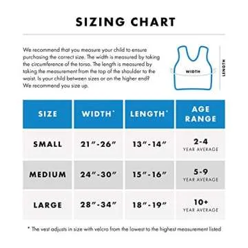 Harkla Weighted Vest for Kids - Neoprene Compression Vest - Ages 2 to 4 - Adjustable Kids Weighted Vest with 2lb Weight - Breathable and Washable Compression Vest - Small