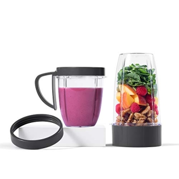 NutriBullet BPA-Free Cup & Blade Replacement Set - 24 oz. for Superior Blending