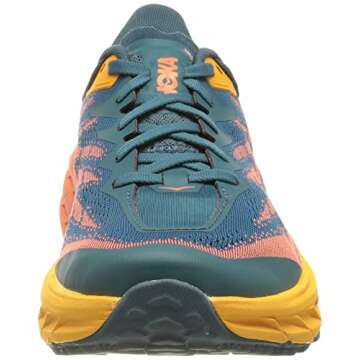 HOKA Women's Running Shoes - Comfort Meets Performance in Blue Coral Camellia