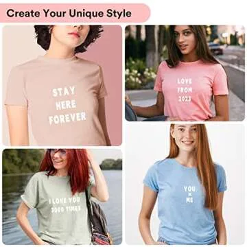 5 Sheets 830 Pieces Iron on Letters and Numbers for Clothing, 1 Inch Iron on Vinyl Letters with A-Z Heat Transfer Letters 0-9 Iron on Numbers PU Alphabet Stickers for T-Shirt Printing DIY Craft, White