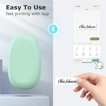Compact Bluetooth Label Maker for Home & Office