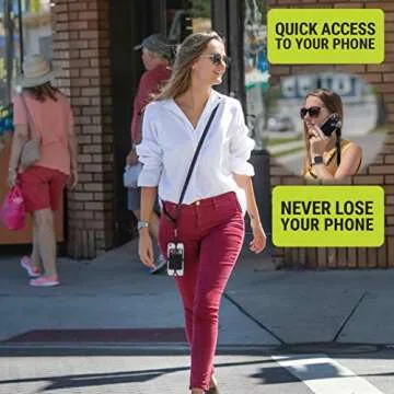 Gear Beast Universal Crossbody Pocket Cell Phone Lanyard