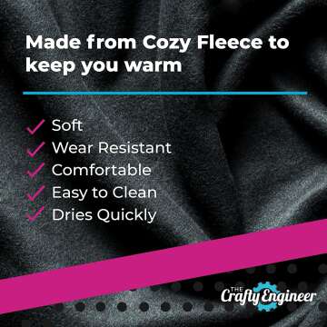 RN Zip Up Fleece Jacket with Pockets | Nurse Gift