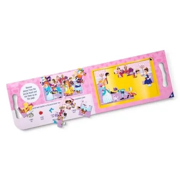 Magnetic Princess Puzzles for Kids Travel-Friendly Fun