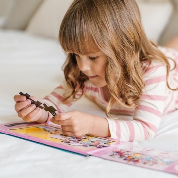 Magnetic Princess Puzzles for Kids Travel-Friendly Fun