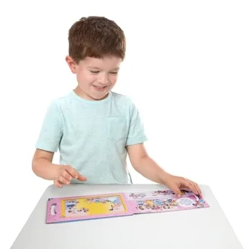 Magnetic Princess Puzzles for Kids Travel-Friendly Fun